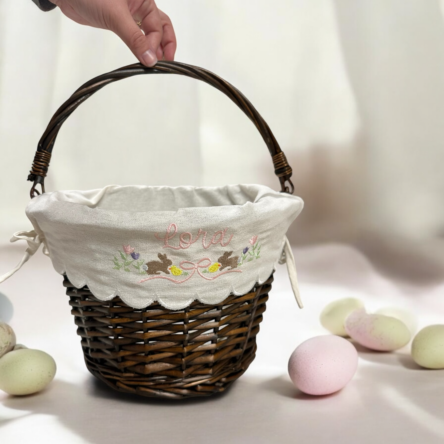 Wicker Basket Name and Design