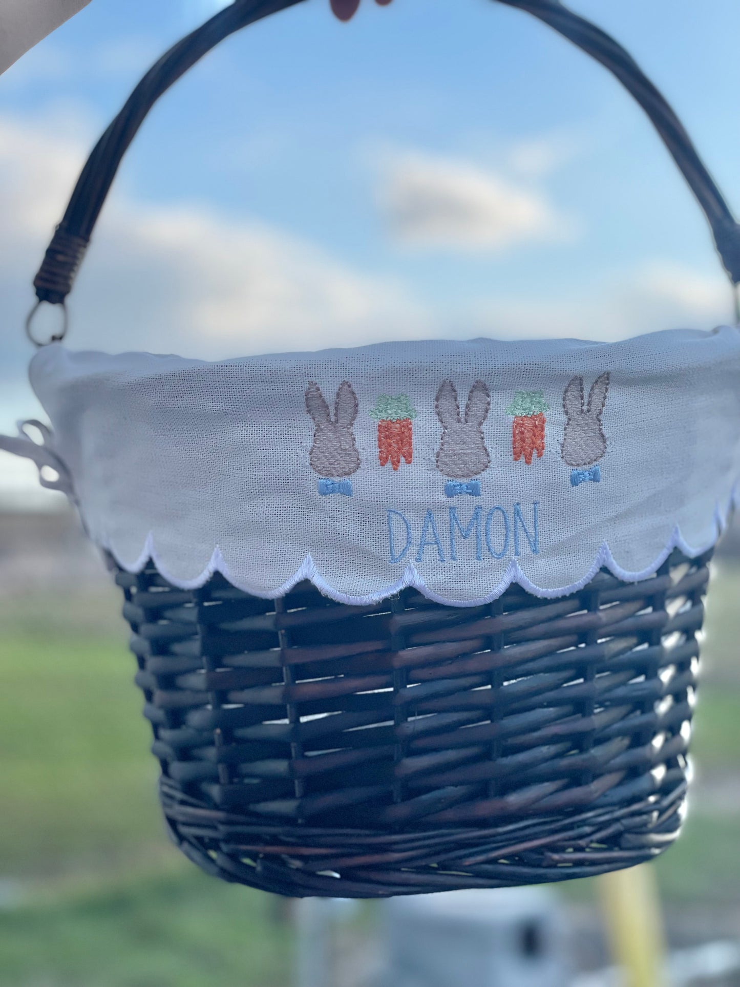 Wicker Basket Name and Design