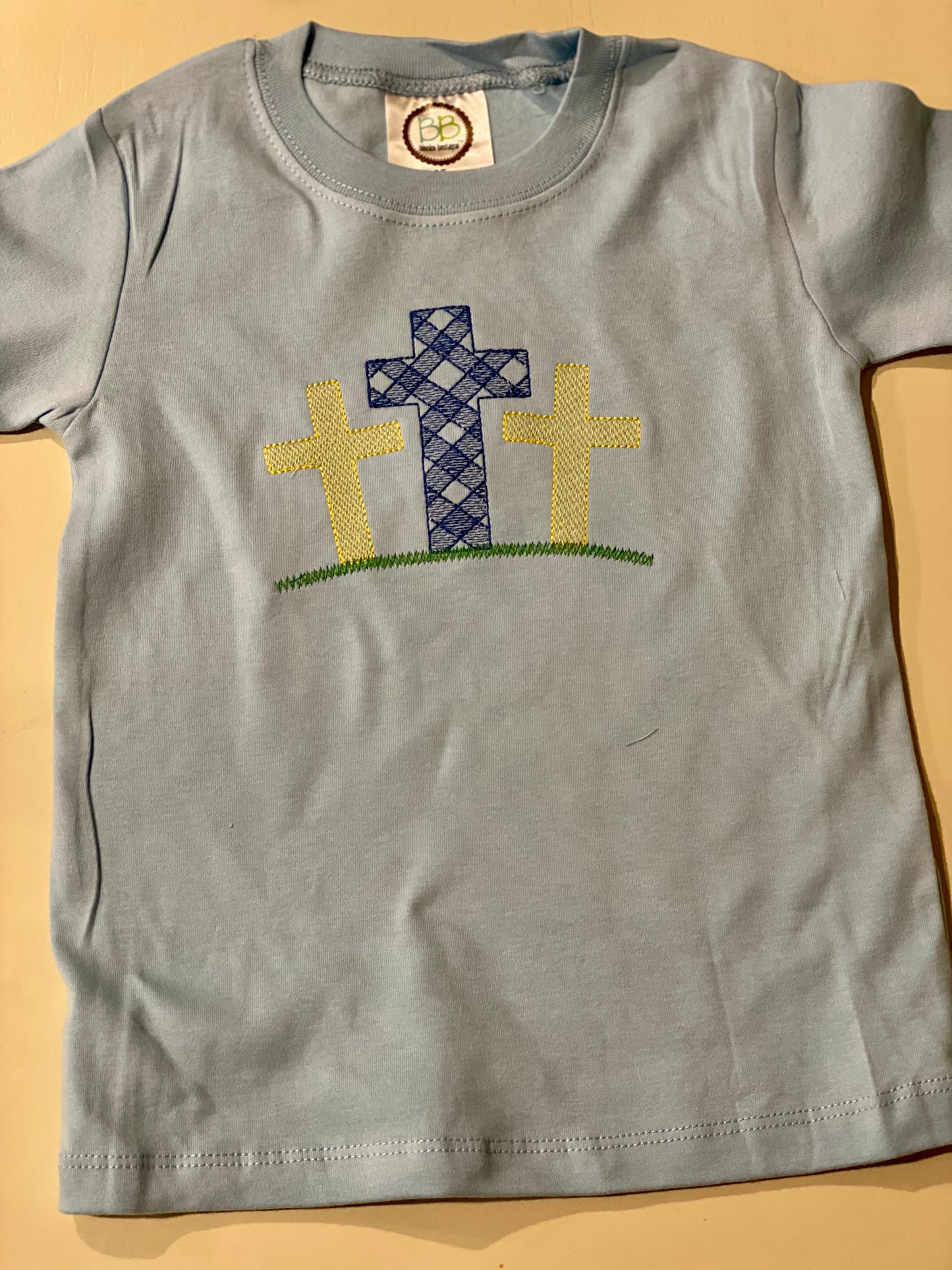 Easter EMBROIDERED Short Sleeve Unisex Tee