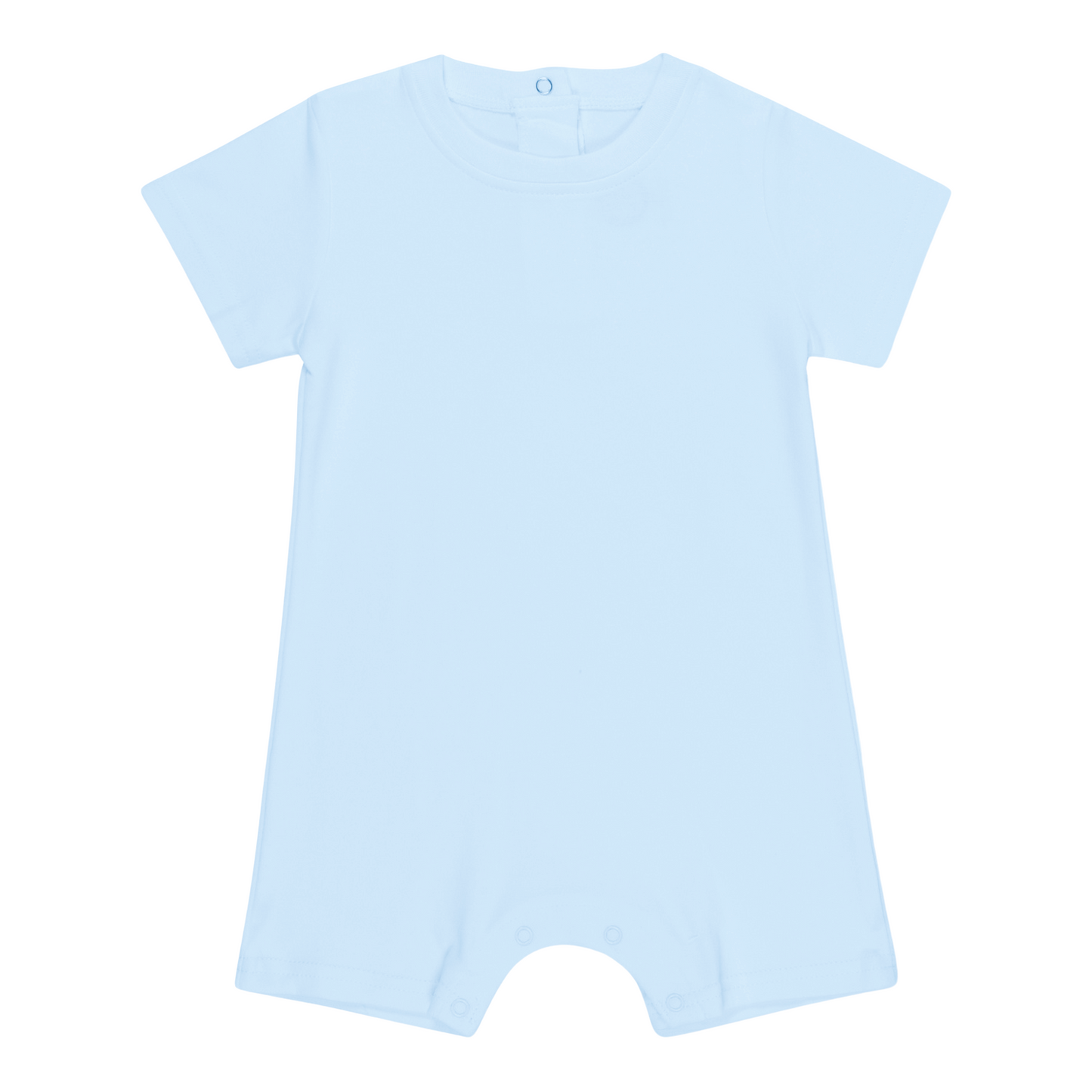 Easter Embroidered Boy's Short Sleeve Romper