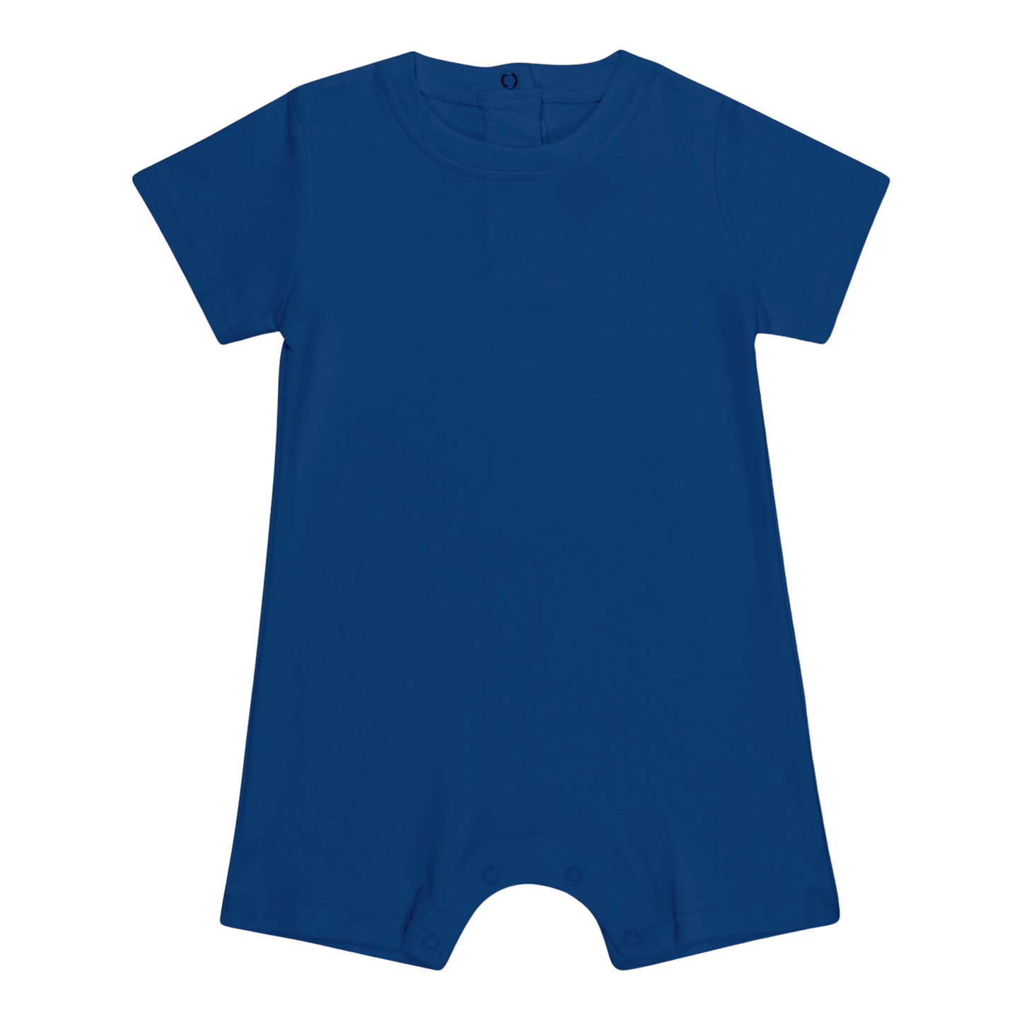 Easter Embroidered Boy's Short Sleeve Romper
