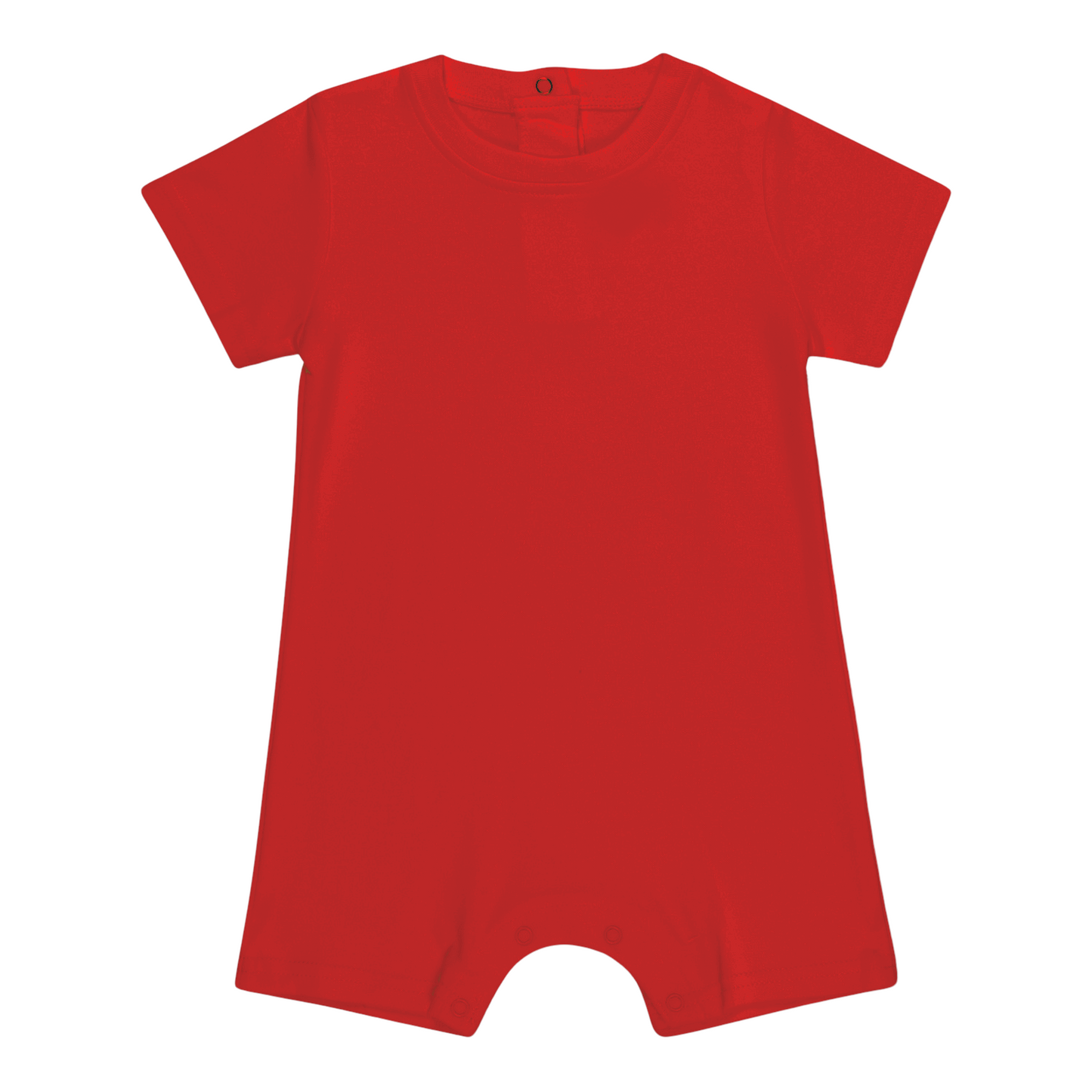 Easter Embroidered Boy's Short Sleeve Romper