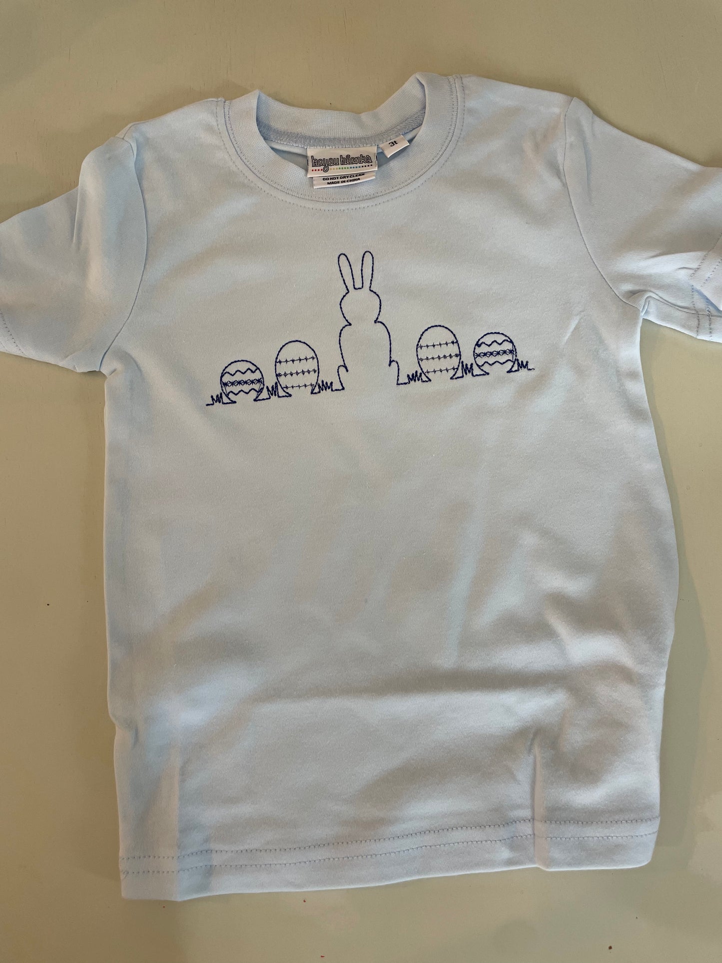 Easter EMBROIDERED Short Sleeve Unisex Tee