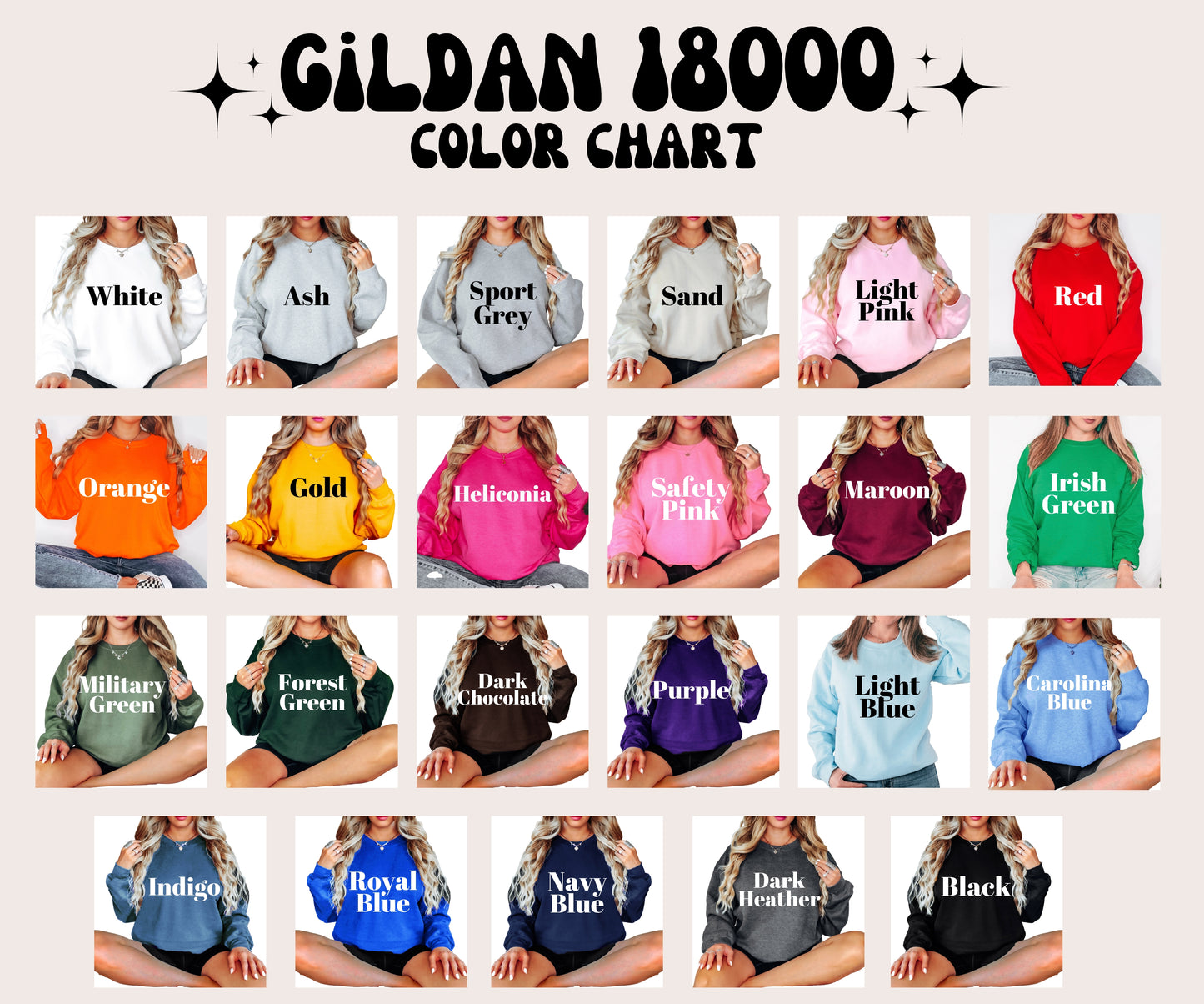 Embroidered Bow School Spirit Sweatshirt