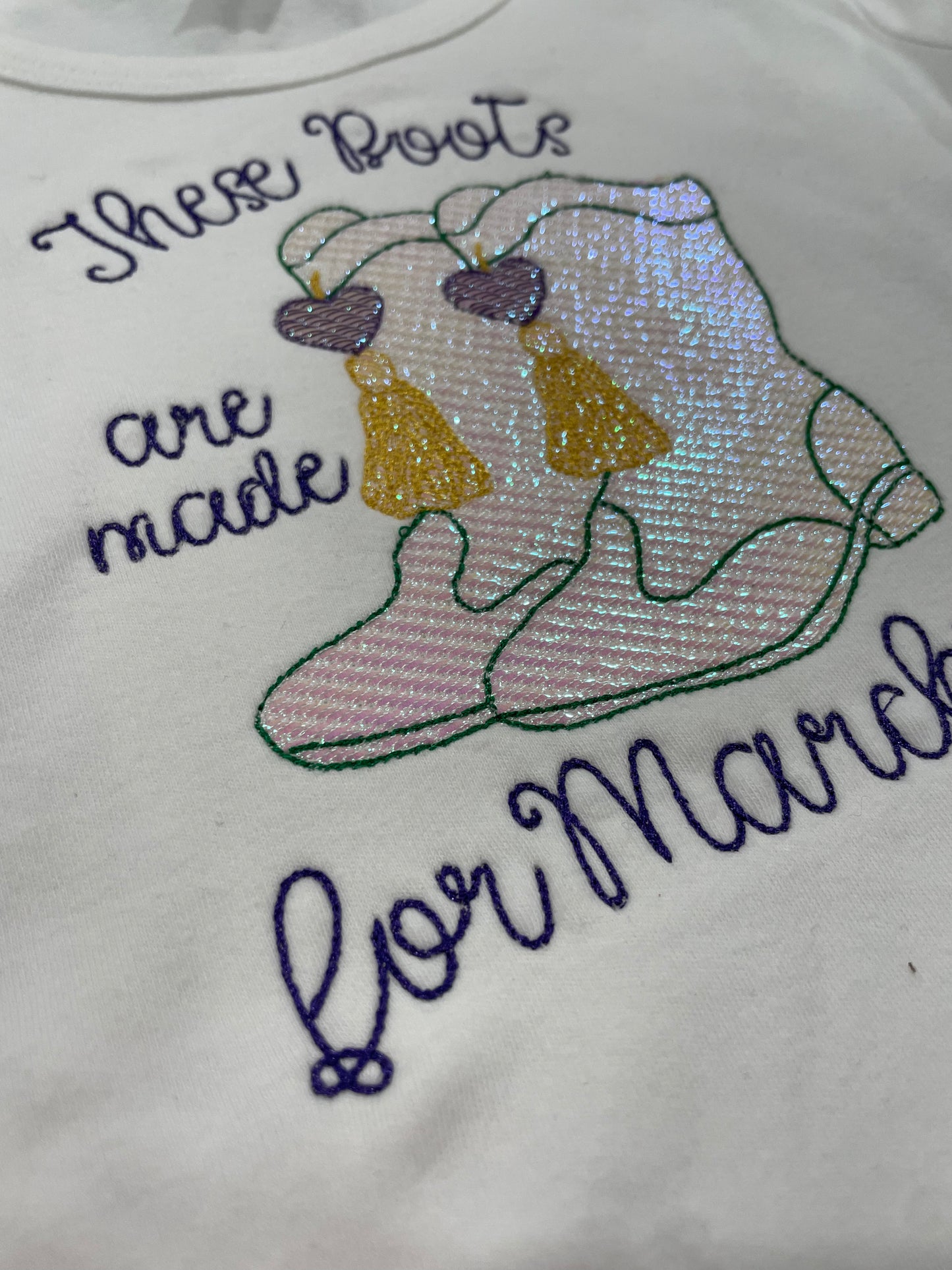 These Boots Were Made for Marching Short Sleeve Tee