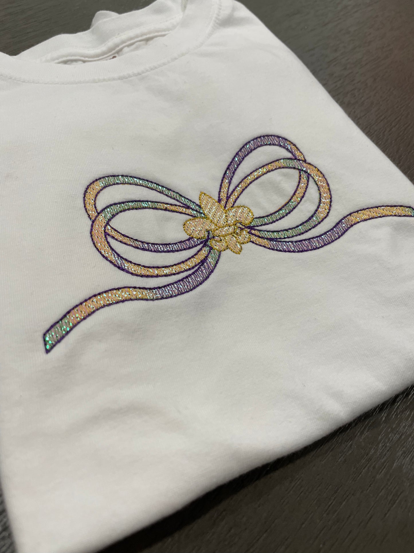 Bow Short Sleeve Tee