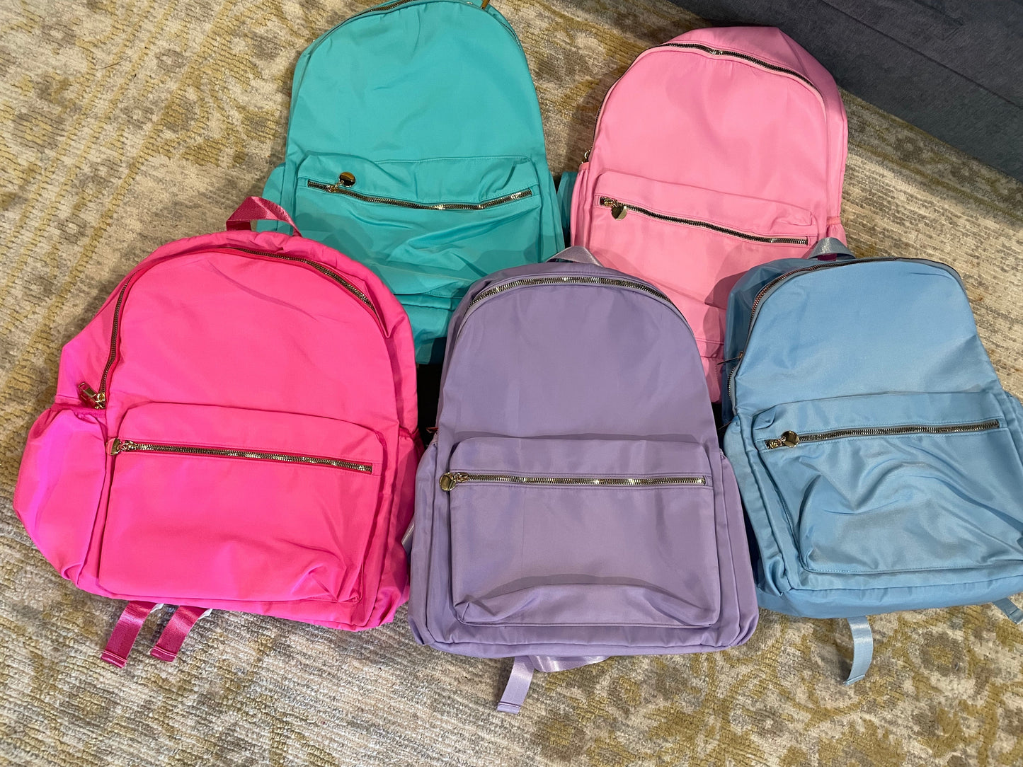 Nylon Full-Sized Backpack