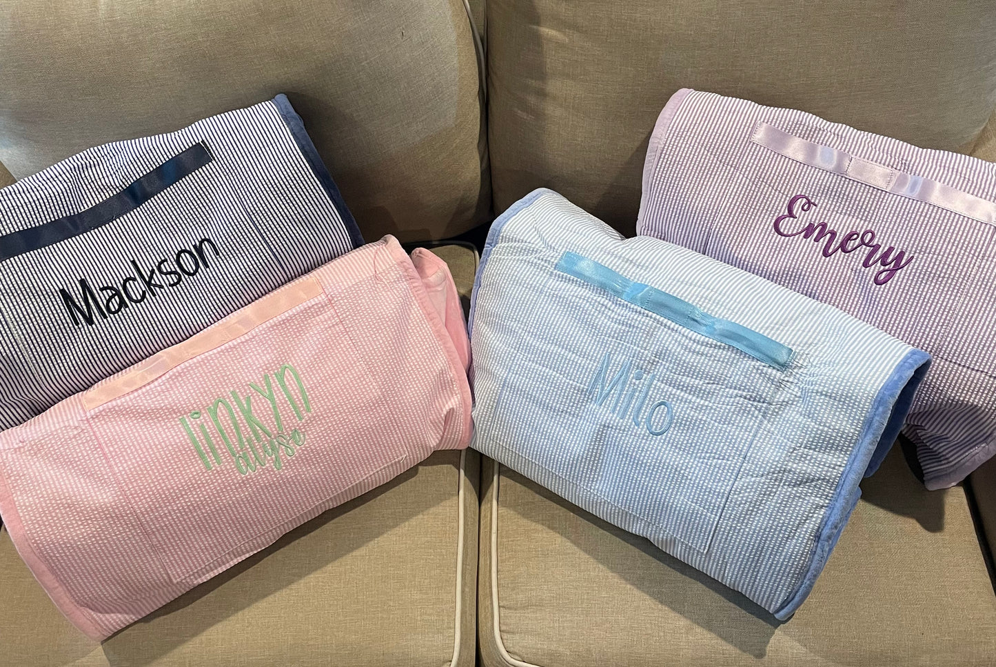 Seersucker Nap Mat