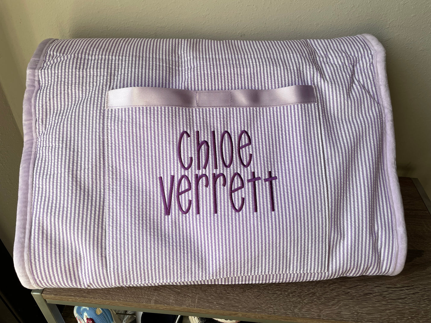 Seersucker Nap Mat