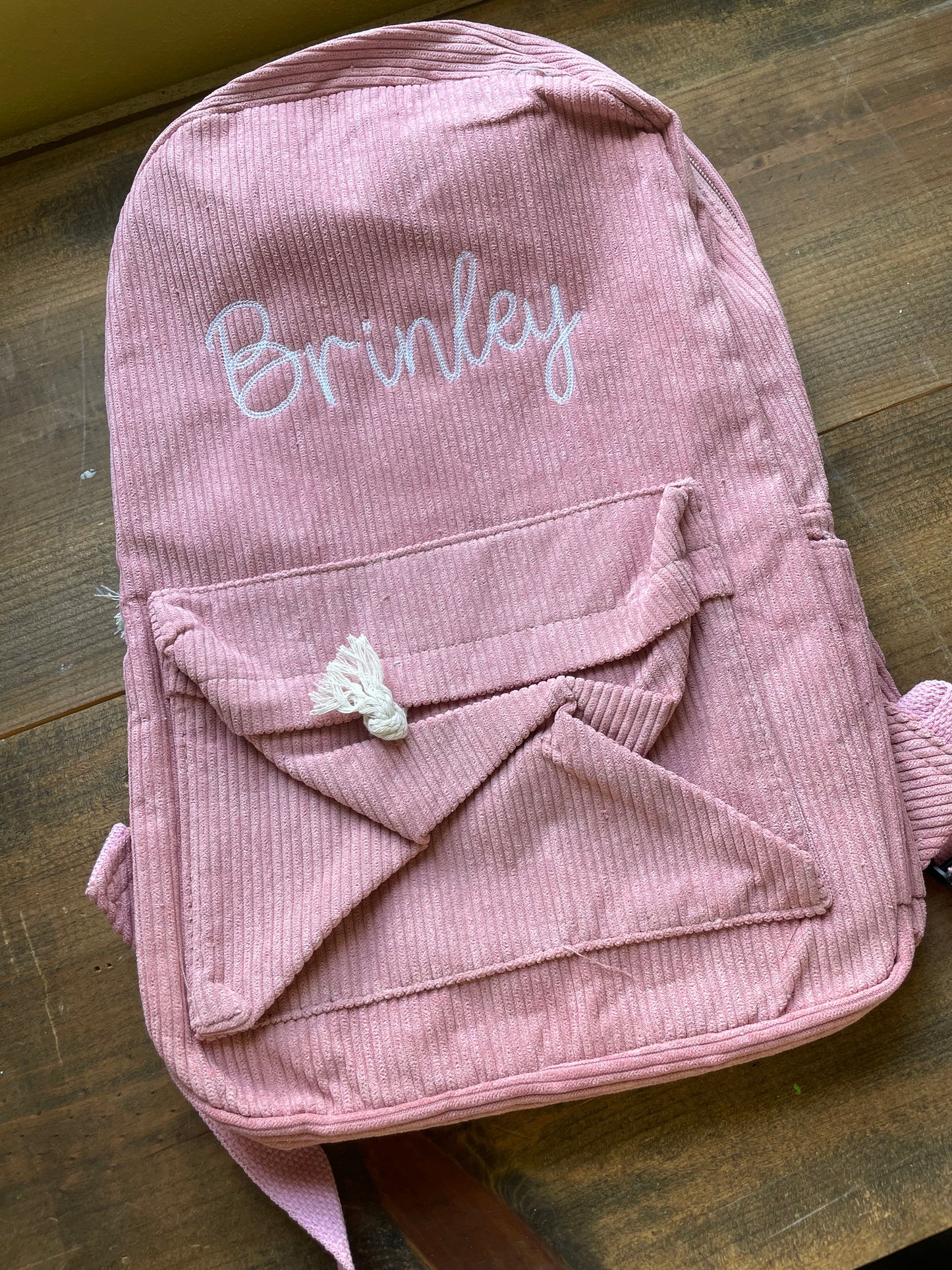 Corduroy Full-Sized Backpack
