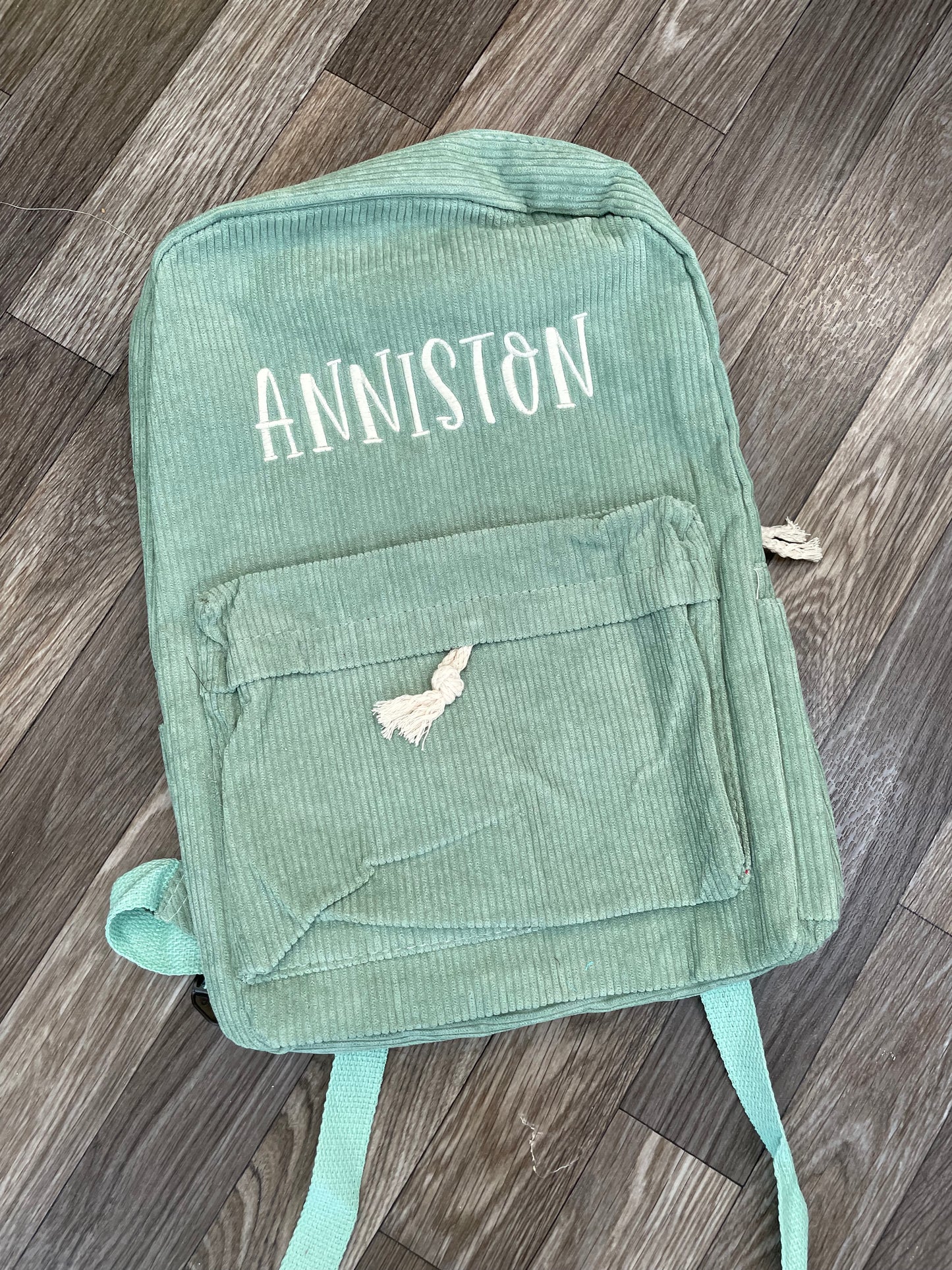 Corduroy Full-Sized Backpack