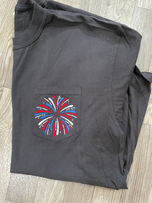 Patriotic Firework Tee
