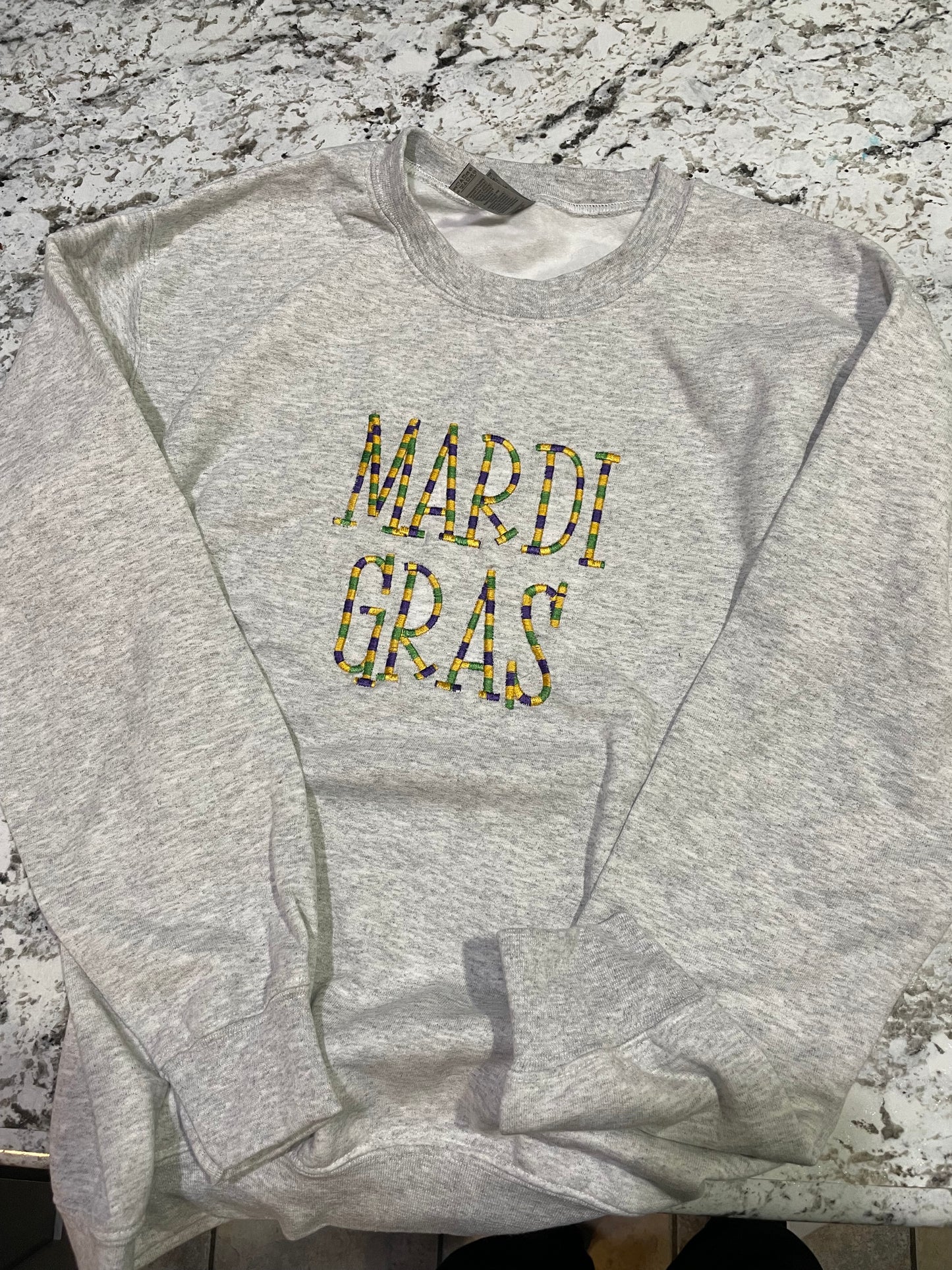 MG Multicolored Thread Embroidered sweatshirt