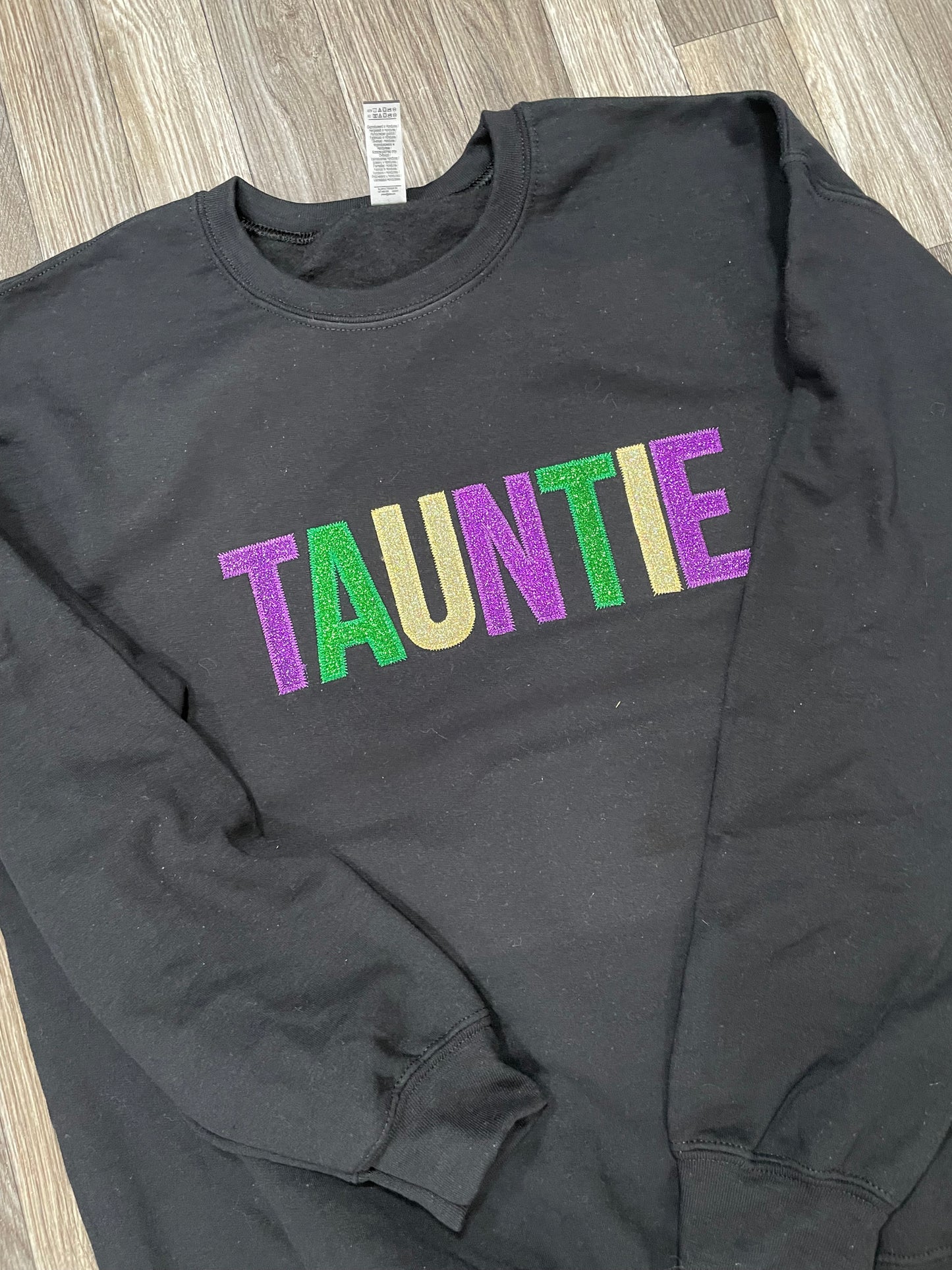 Glitter Applique Sweatshirt