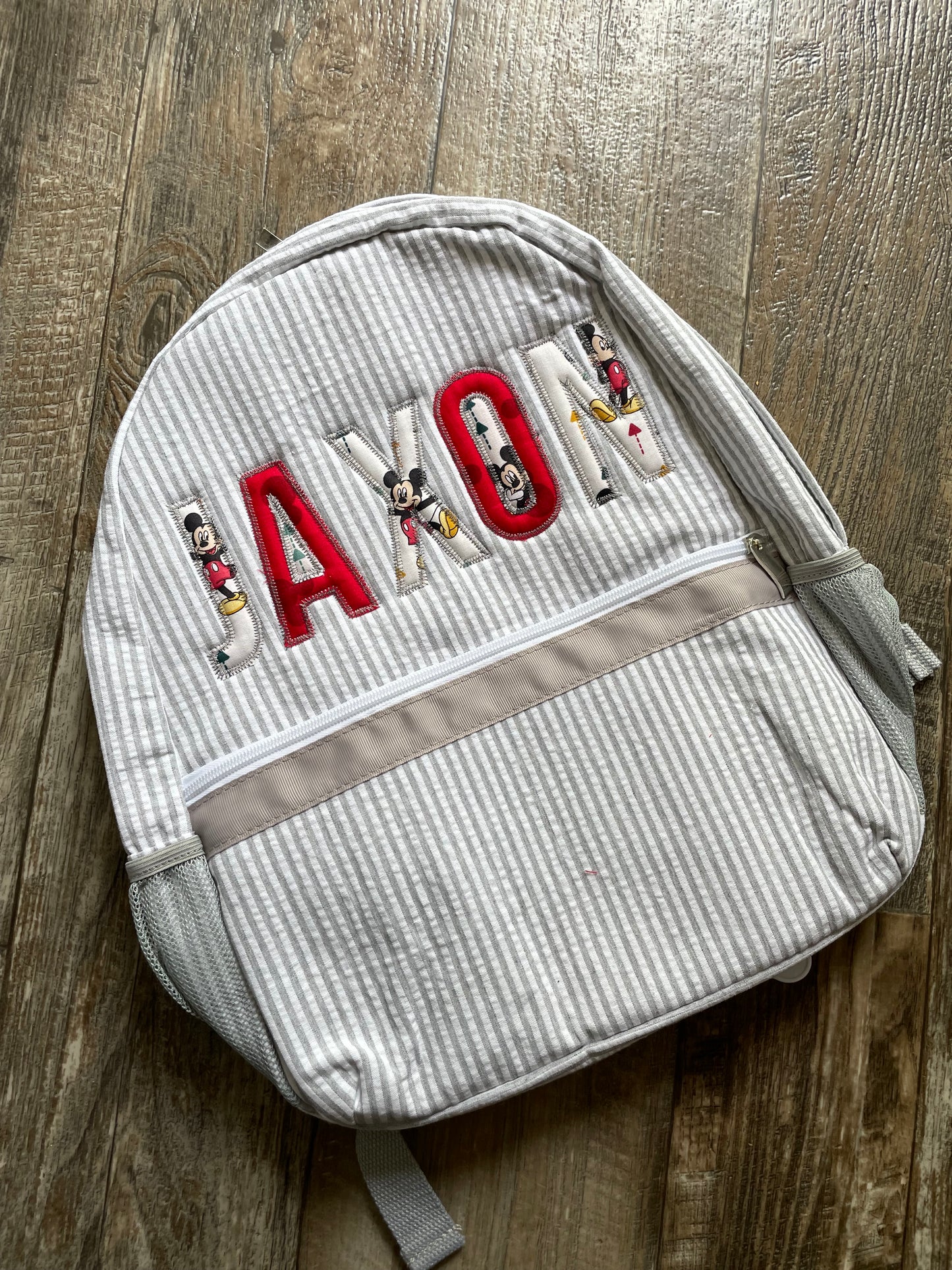 Seersucker Full-size Backpack