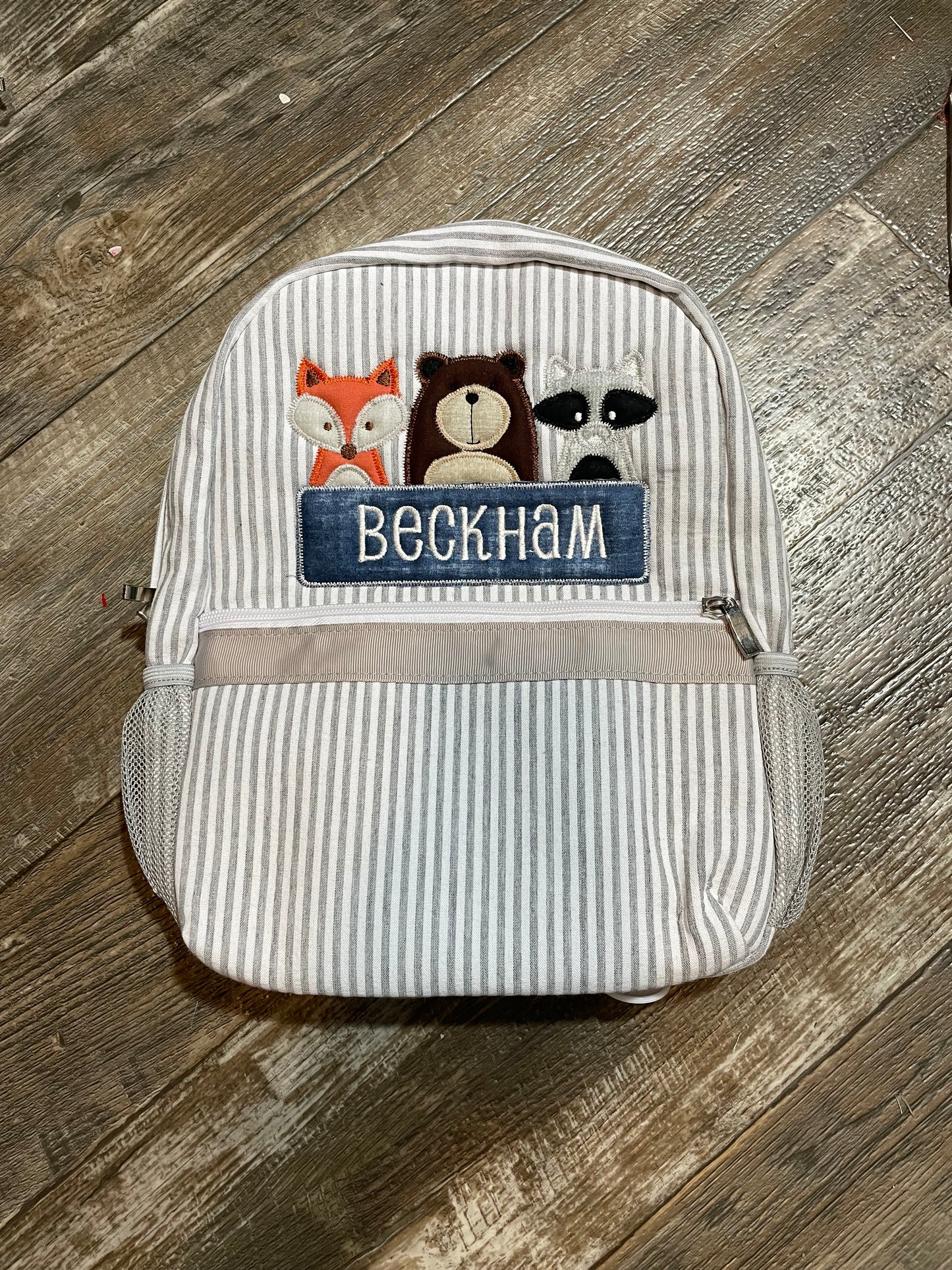 Seersucker Full-size Backpack