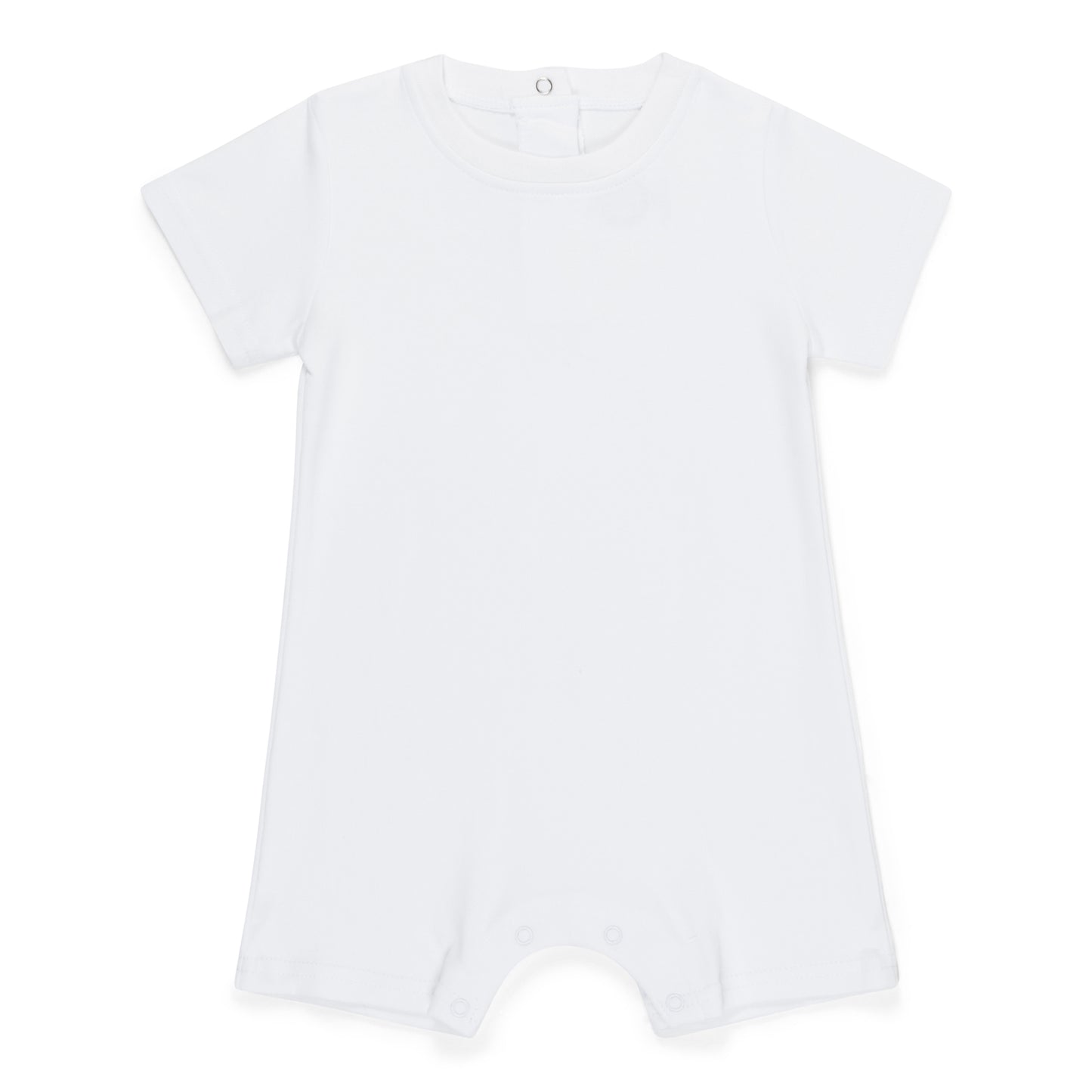 Easter Embroidered Boy's Short Sleeve Romper