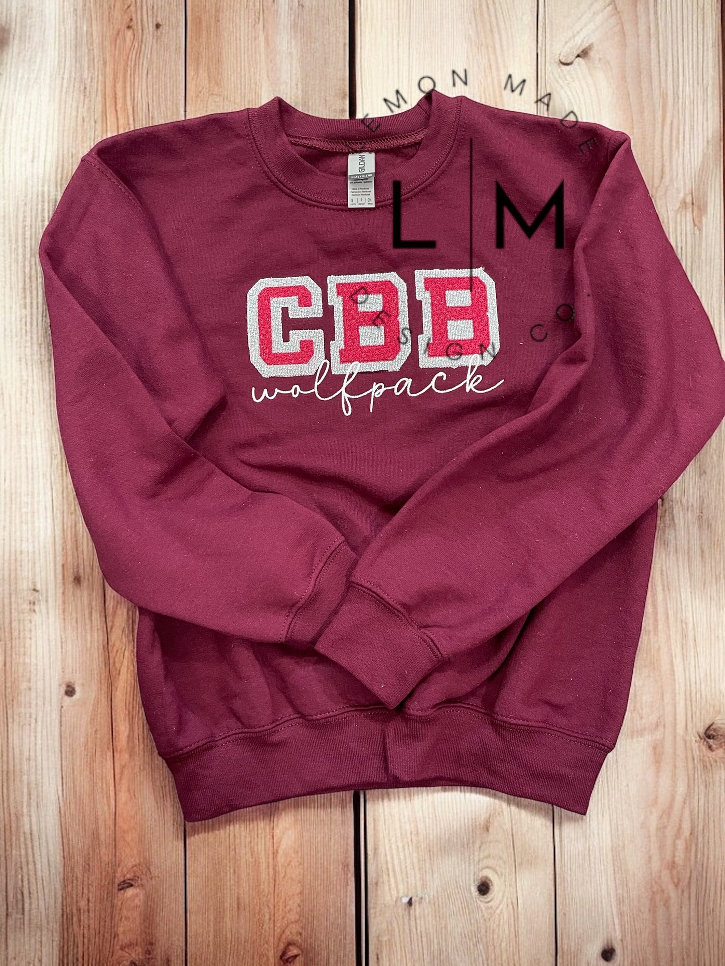 Faux Chenille Sweatshirt