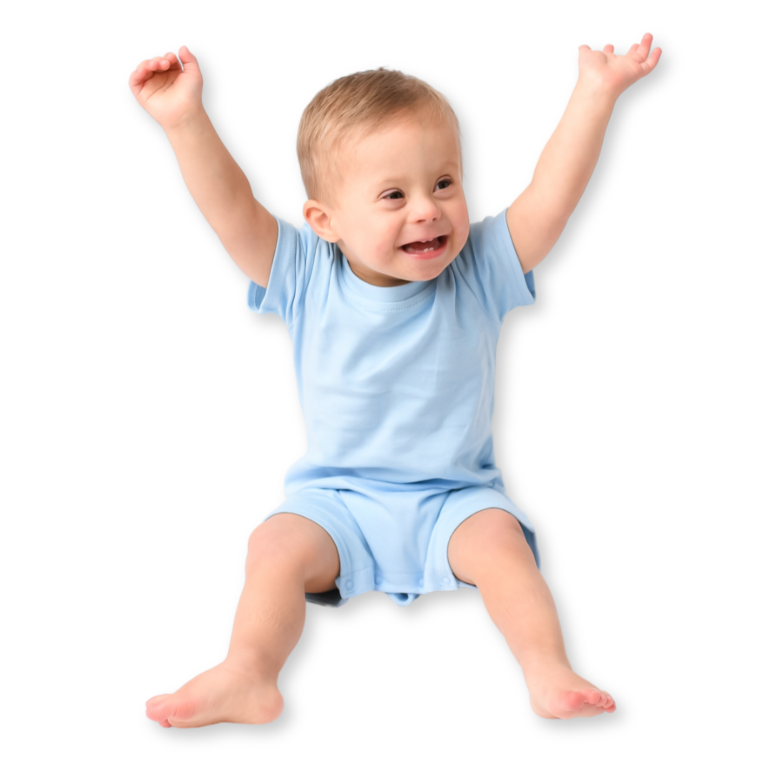 Easter Embroidered Boy's Short Sleeve Romper