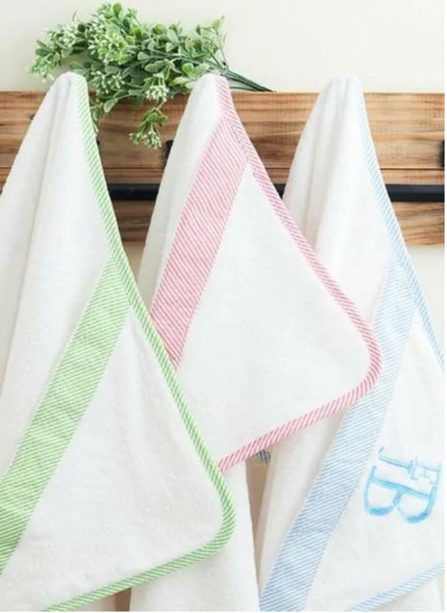 Hooded SeerSucker Towel