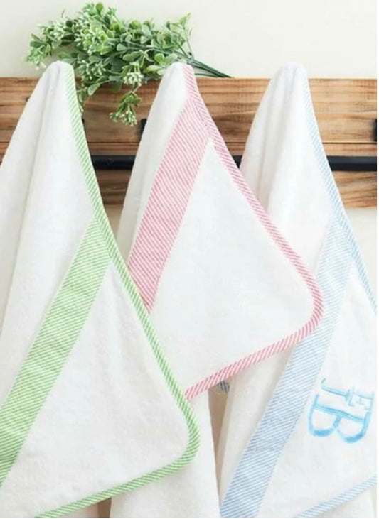 Hooded SeerSucker Towel