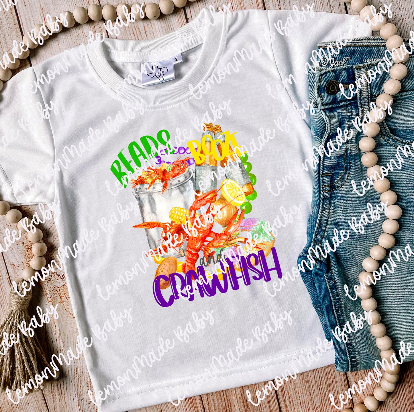 Bead, booze, crawfish Mardi Gras!