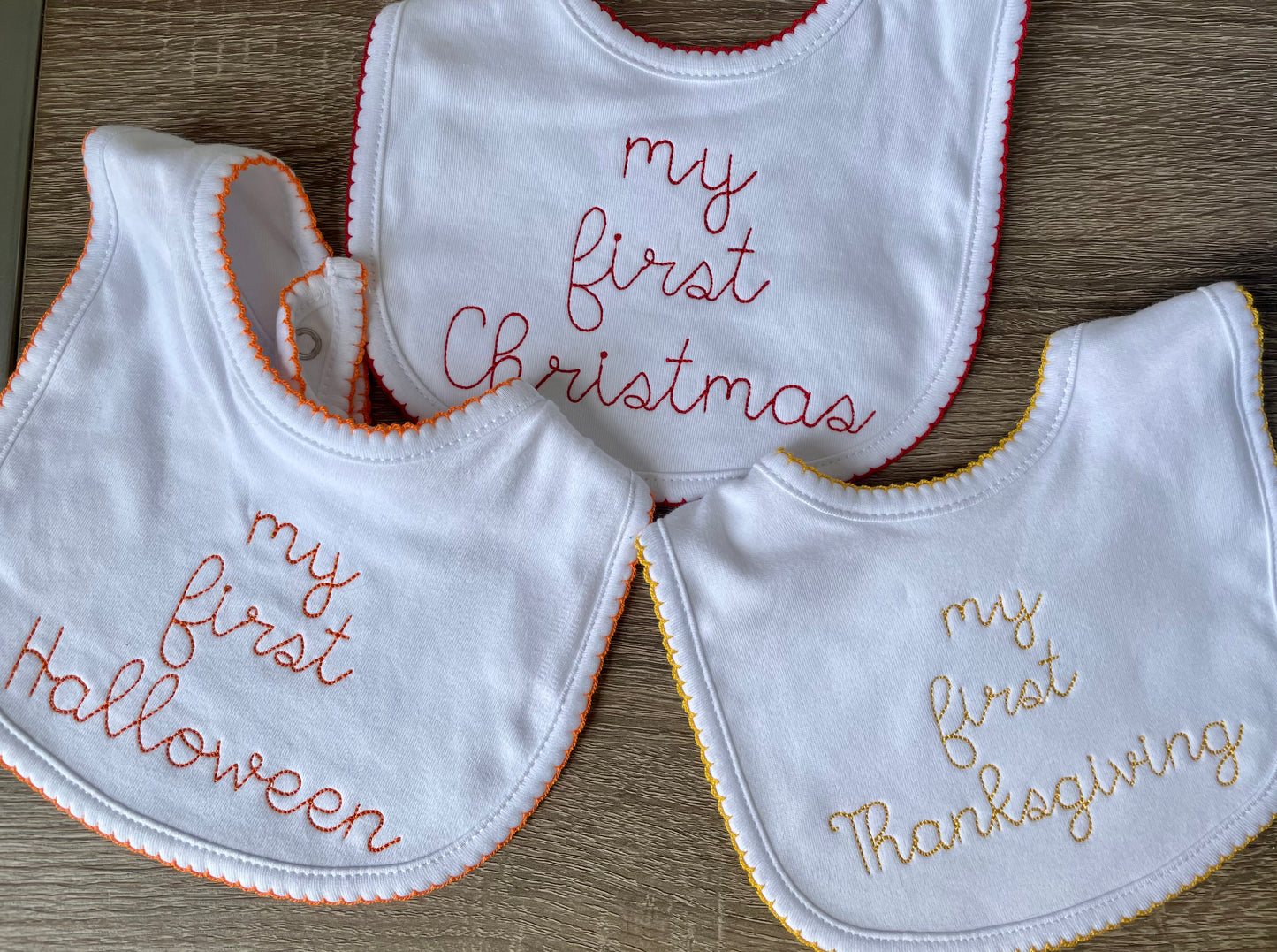 “My First” Bib