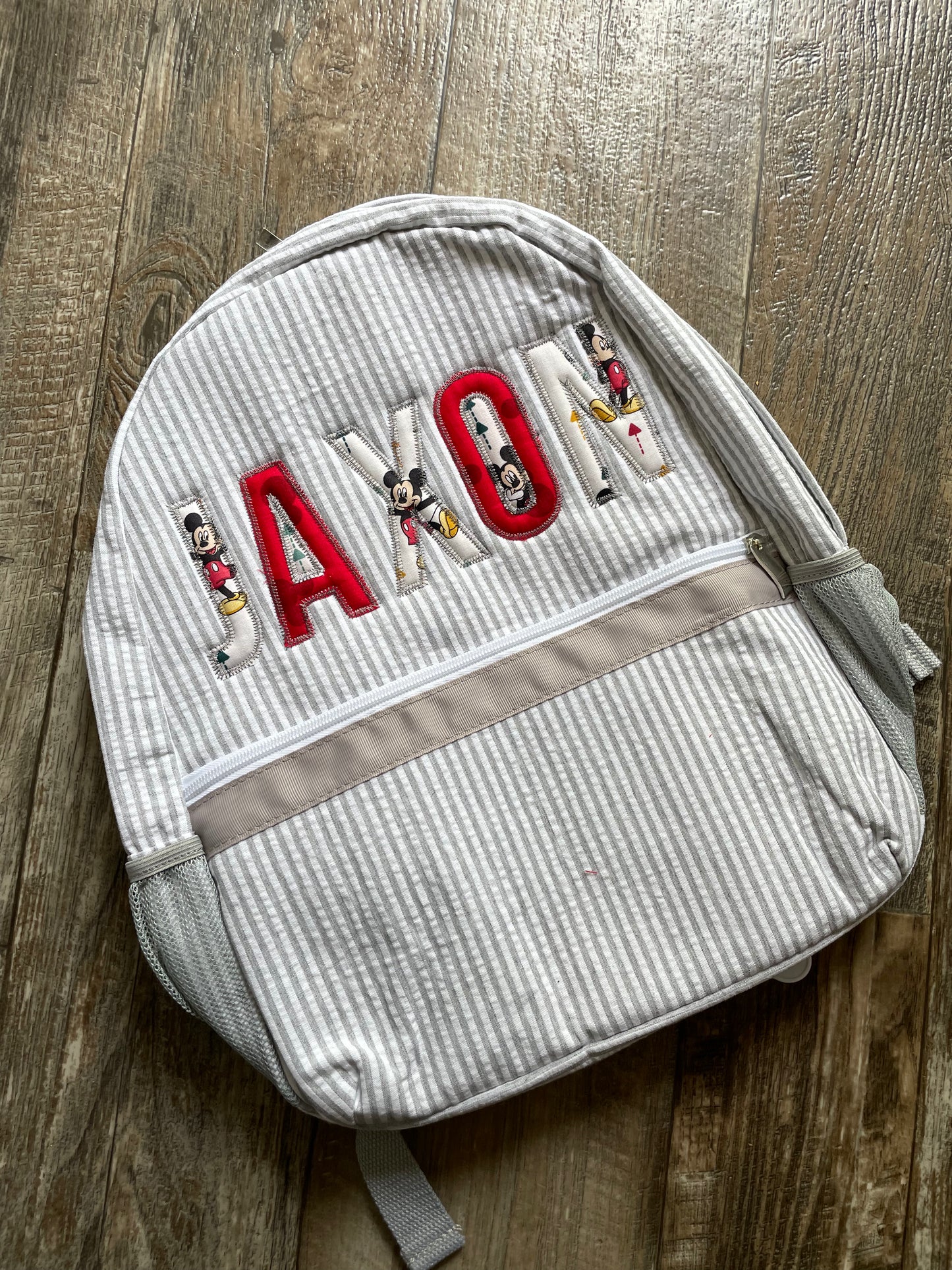 Seersucker Full-size Backpack