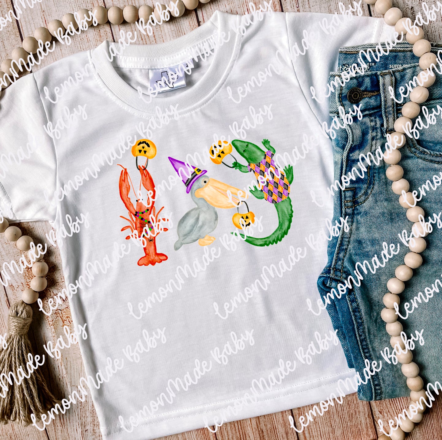 Cajun Trio Mardi Gras Tee