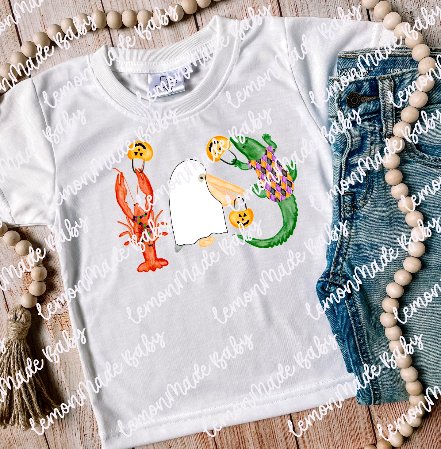 Cajun Trio Mardi Gras Tee