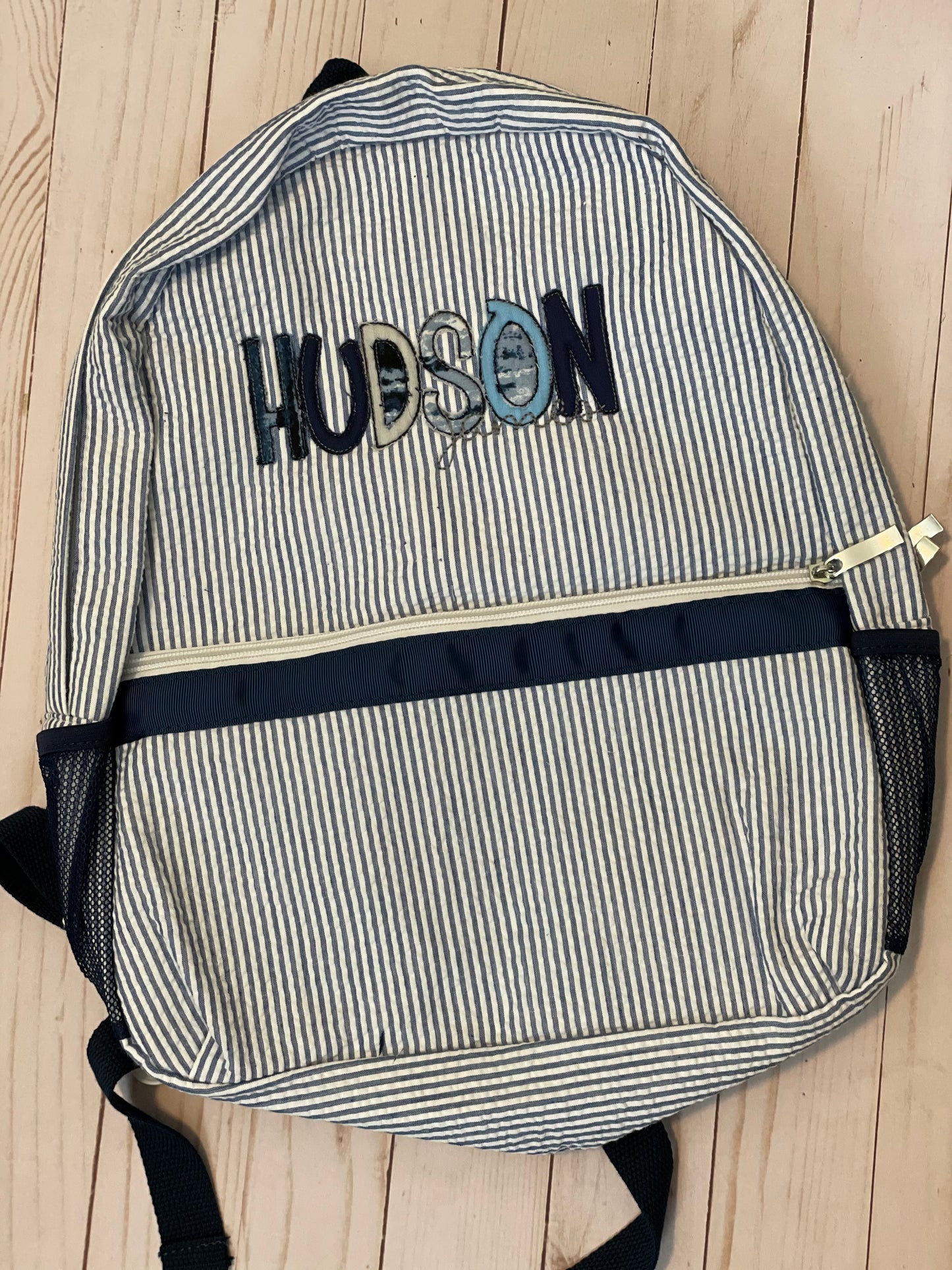 Seersucker Full-size Backpack