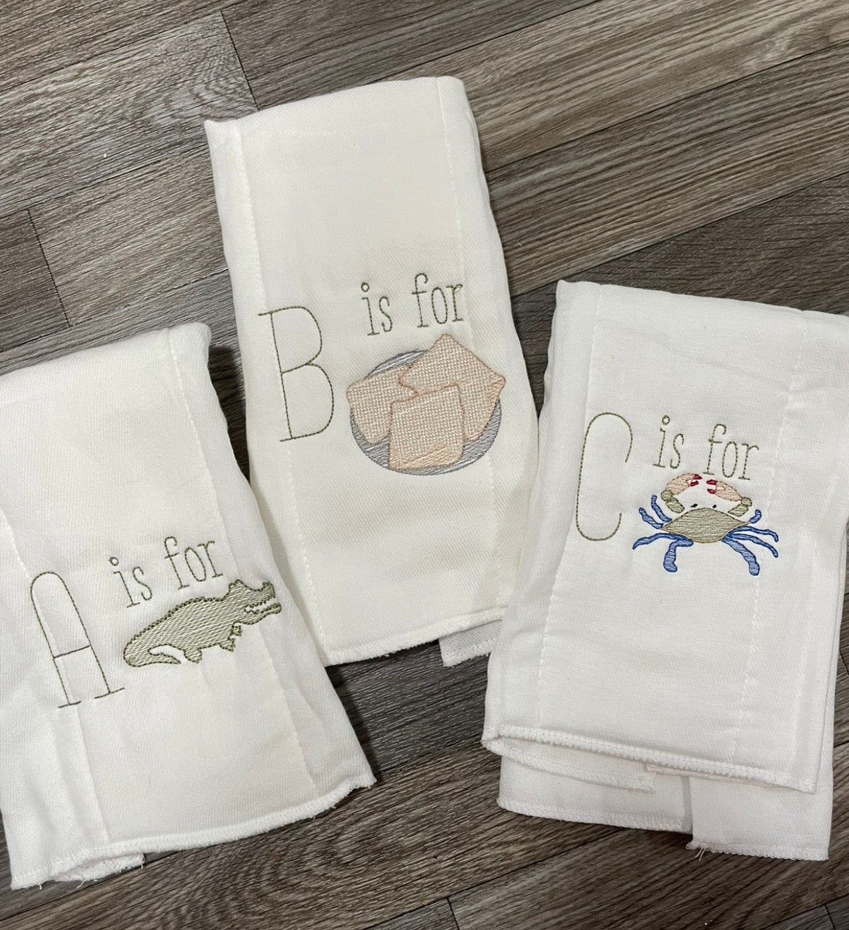 Cajun Burp Cloths